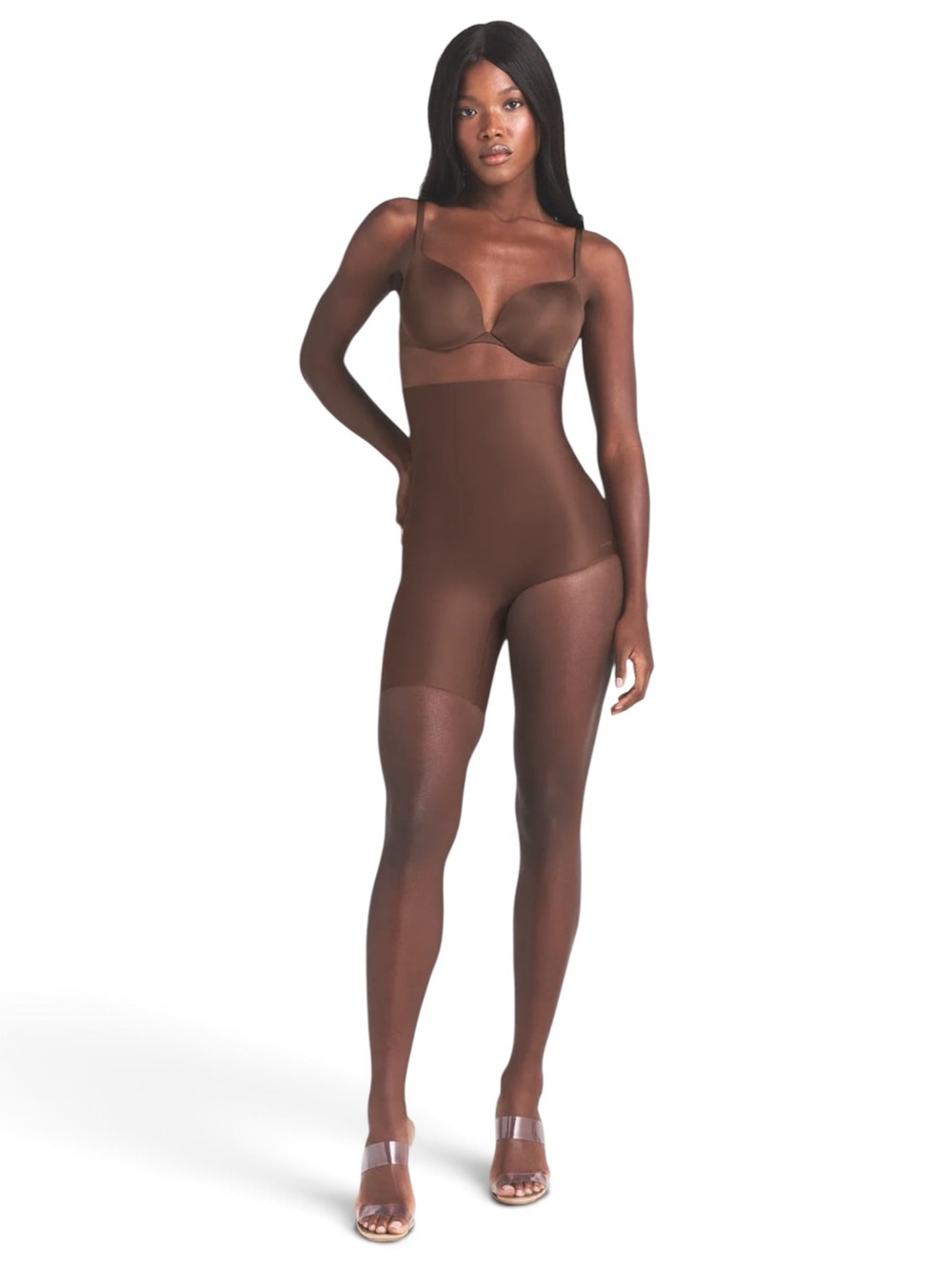 NWT SKIMS body Left Leg solution Short in Jasper M